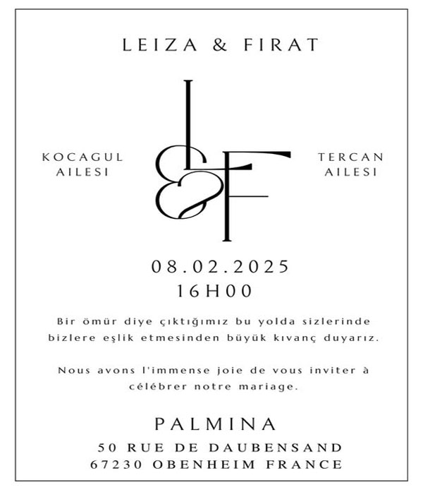 Leiza ve Fırat Tercan